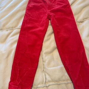 Polo by Ralph Lauren Vibrant Red Kids Corduroy Trousers